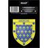 1 ADHÉSIF "DÉPARTEMENT" BLASON ARDÈCHE