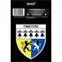 1 ADHÉSIF "DÉPARTEMENT" BLASON FINISTÈRE