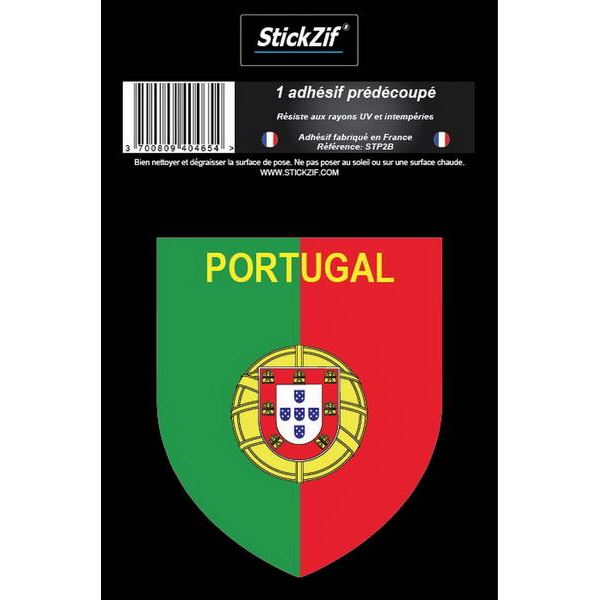 1 ADHÉSIF "PAYS" BLASON PORTUGAL