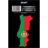 1 ADHÉSIF "PAYS" CARTE PORTUGAL