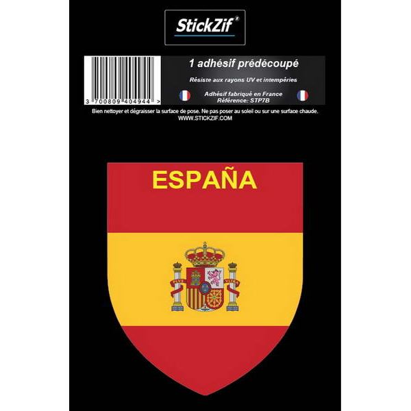 1 ADHÉSIF "PAYS" BLASON ESPAÑA
