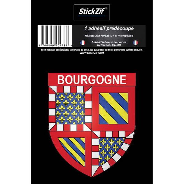 1 ADHÉSIF "RÉGION" BLASON BOURGOGNE