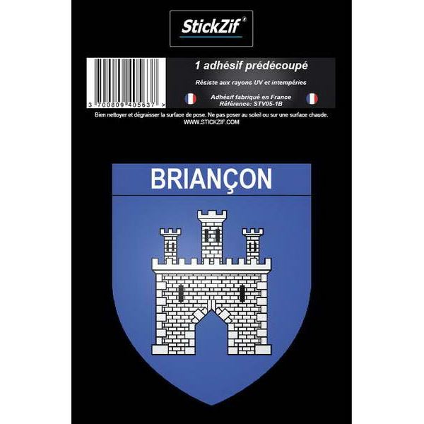 1 ADHÉSIF "VILLE" BLASON BRIANÇON
