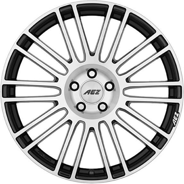 Jante alu Aez 18 pouces Noir Mat / Face Miroir