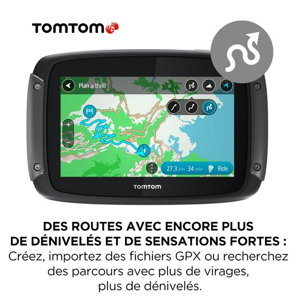 GPS MOTO - RIDER 500 EU45 TOMTOM