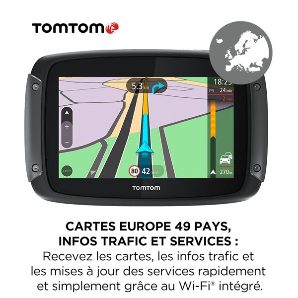 GPS MOTO - RIDER 500 EU45 TOMTOM