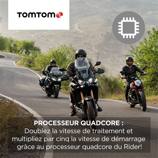 GPS MOTO - RIDER 500 EU45 TOMTOM