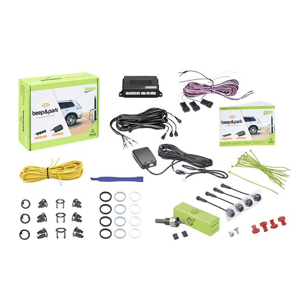 Kit radar de recul n°1 avec 4 capteurs et haut-parleurs - VALEO BEEP & PARK