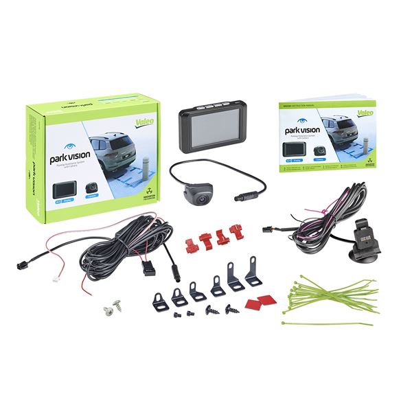 Kit radar de recul Park Vision : Camera+EcranTFT VALEO