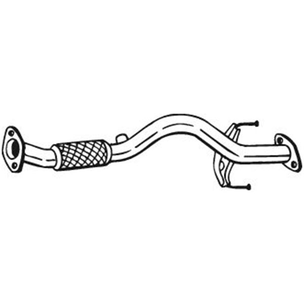 1 tuyau d'échappement avant Bosal 750135