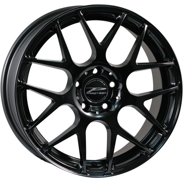 Jante aluminium Parotech 14 pouces Black Poli Brillant