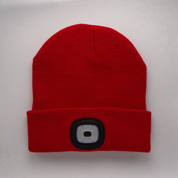 Bonnet VISIO LED ROUGE