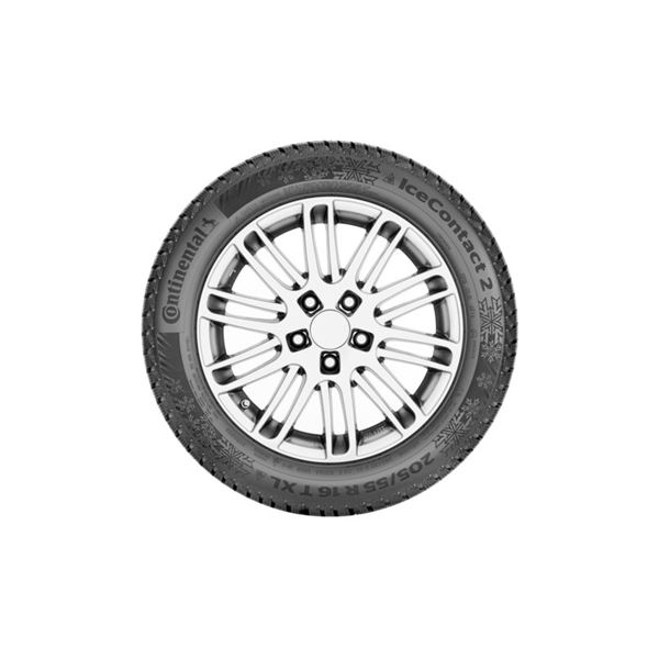 Pneu Hiver CONTINENTAL 225/40R18 92T Icecontact 2 XL
