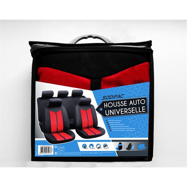 Housse universelle rouge