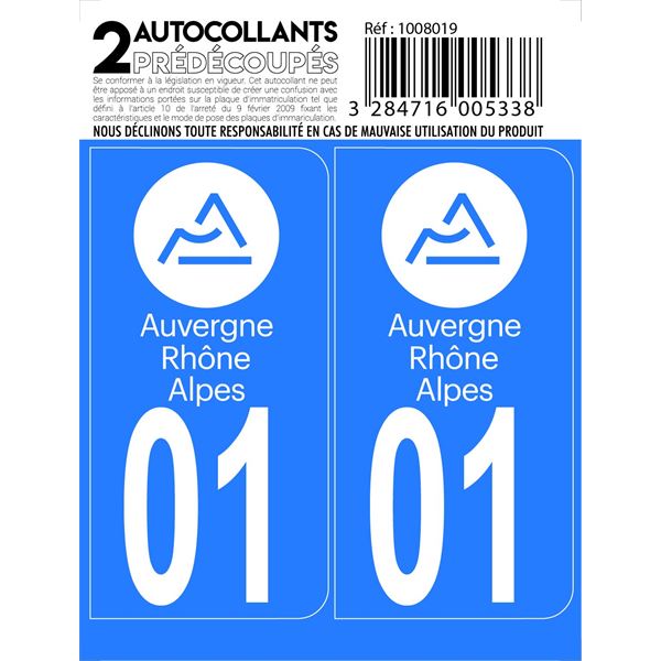 ADH DEPT 01 REGION RHONE ALPES AUVERG