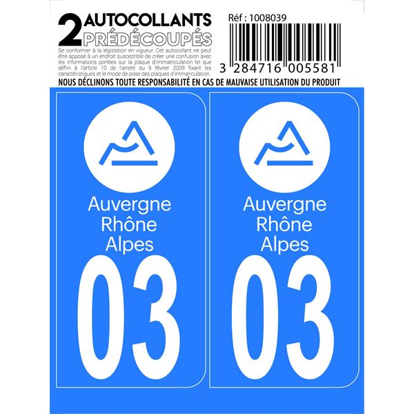 ADH DEPT 03 REGION RHONE ALPES AUVERG