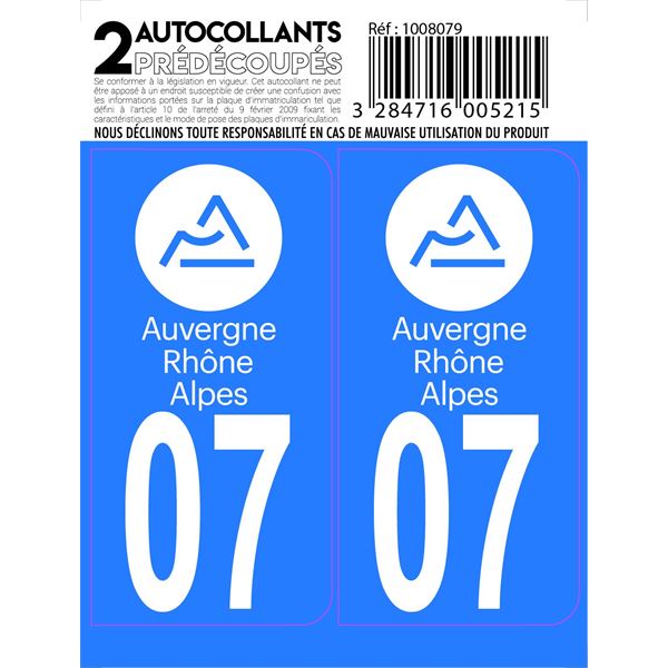 ADH DEPT 07 REGION RHONE ALPES AUVERG