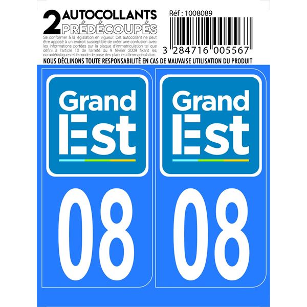 ADH DEPT 08 REGION GRAND EST