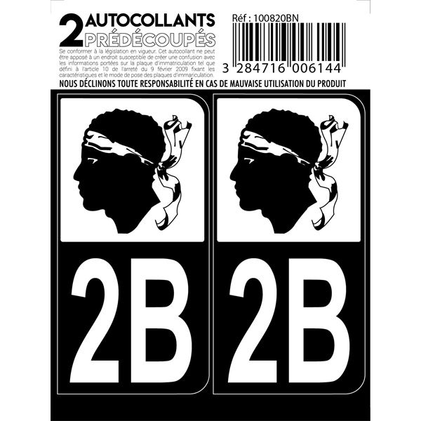 ADH DEPT 20B HAUTE CORSE NOIR