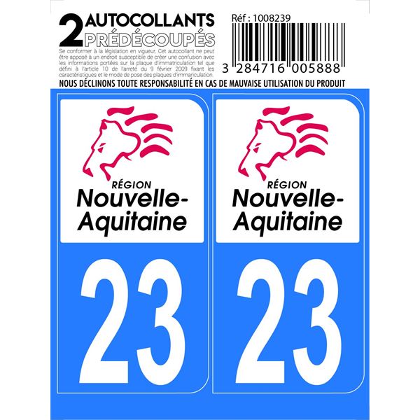 ADH DEPT 23 REGION NOUVELLE AQUITAINE