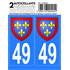 ADH DEPT 49 BLASON D ANJOU