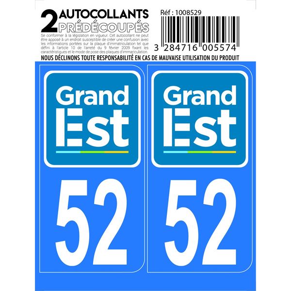 ADH DEPT 52 REGION GRAND EST