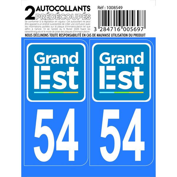 ADH DEPT 54 REGION GRAND EST