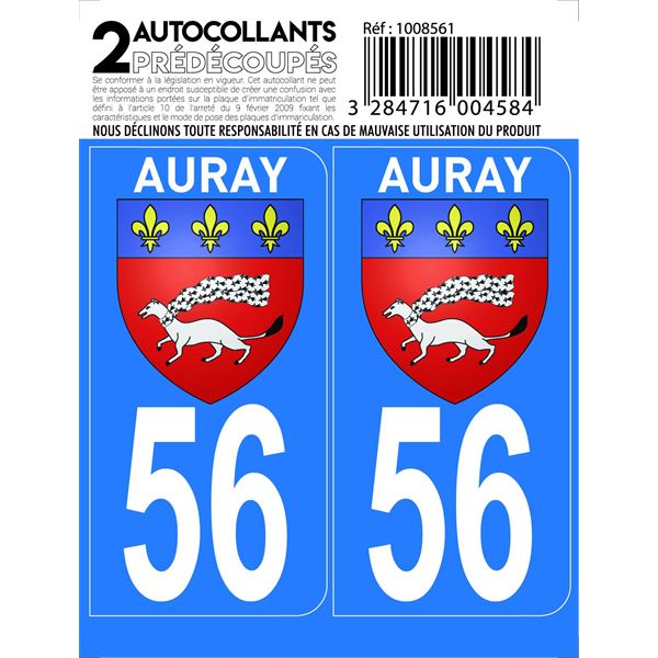 ADH DEPT 56 VILLE AURAY