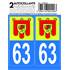ADH DEPT 63 AUVERGNE BLASON