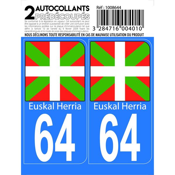 ADH DEPT 64 DRAPEAU EUSKA HERRIA