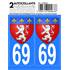 ADH DEPT 69 BLASON LYONNAIS