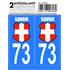 ADH DEPT 73 BLASON CROIX DE SAVOIE