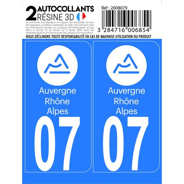 ADH DEPT 3D 07 REGION RHONE ALPES AUV