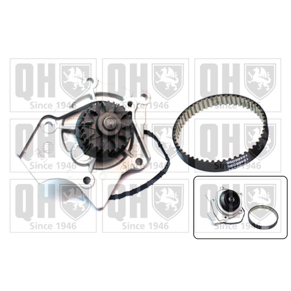 1 kit de distribution + 1 pompe à eau Quinton Hazell QBPK9149