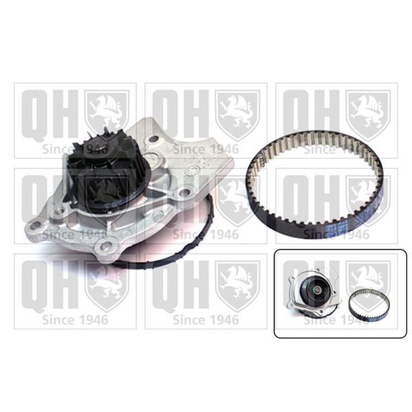 1 kit de distribution + 1 pompe à eau Quinton Hazell QBPK9159