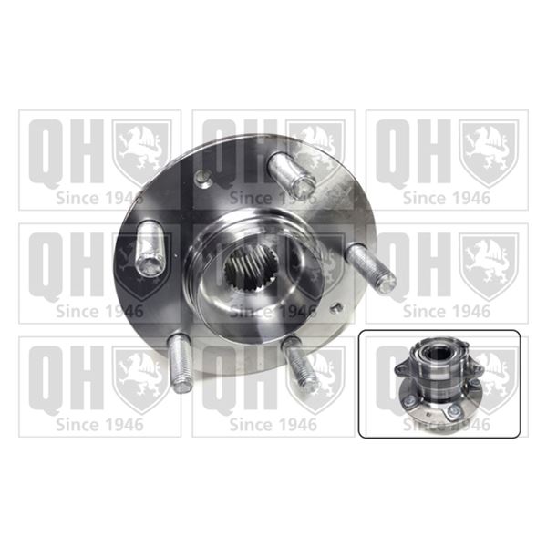 1 kit de roulement de roue arrière Quinton Hazell QWB1537