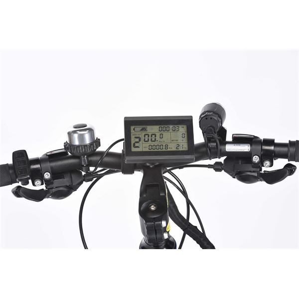 Vélo ville électrique homme Feu Vert Axel Taille 45 (M) gris