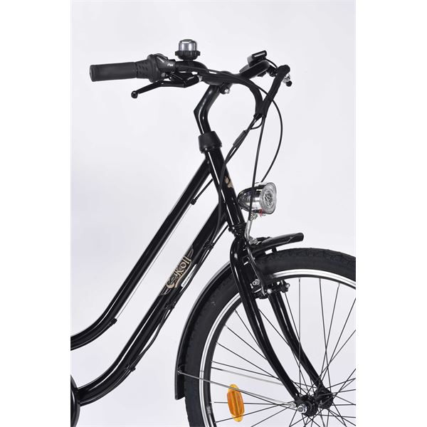 Vélo ville électrique homme Feu Vert Axel Taille 50 (L) gris