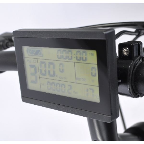 Vélo ville électrique homme Axel Taille 45 (M)  gris + batterie offerte !