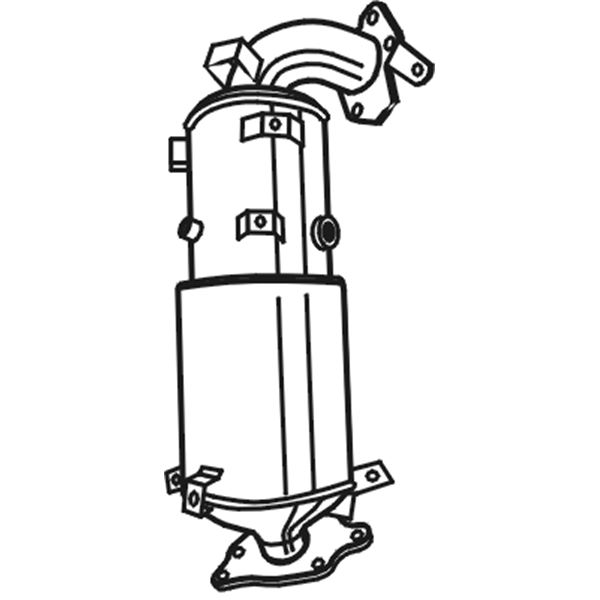 1 filtre à particules Walker 73272