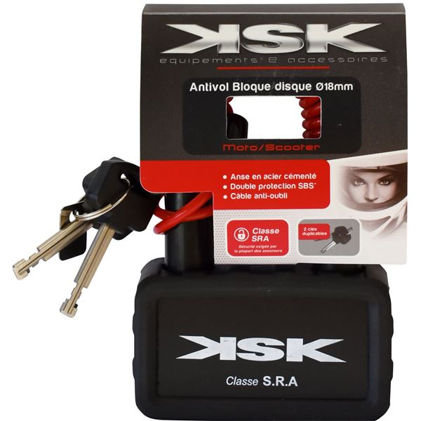 Antivol bloque disque SRA KSK