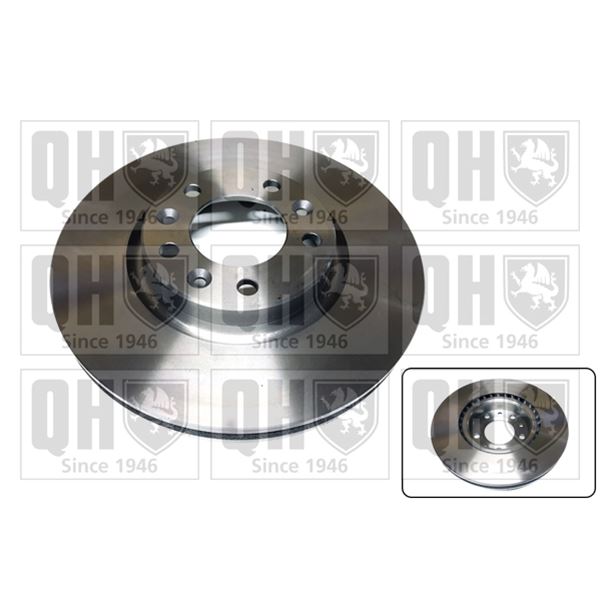 1 disque de frein avant droit Quinton Hazell BDC6099