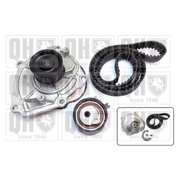 1 kit de distribution + 1 pompe à eau Quinton Hazell QBPK8900