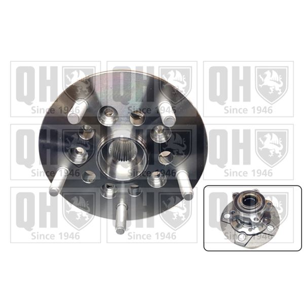 1 kit de roulement de roue avant Quinton Hazell QWB1572