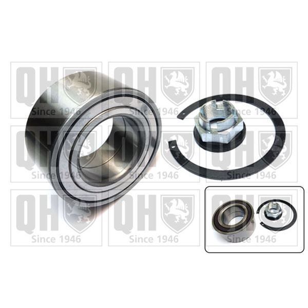 1 kit de roulement de roue avant Quinton Hazell QWB1576