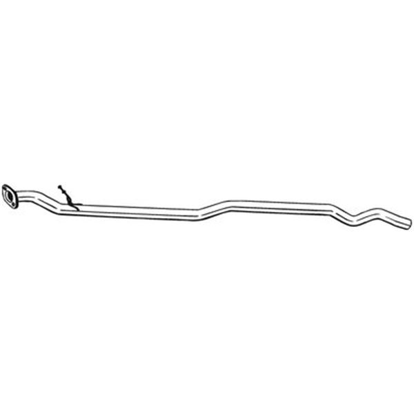 1 tuyau d'échappement intermédiaire Bosal 850143