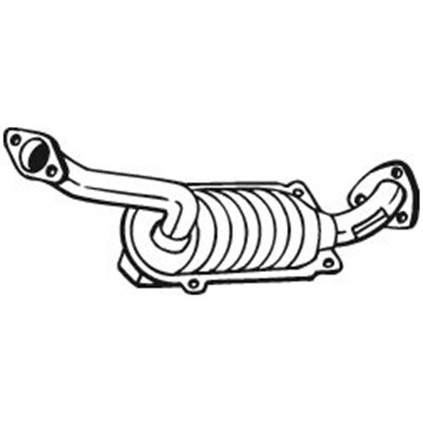 1 catalyseur Bosal 090591