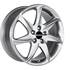 Jante aluminium Ronal 15 pouces Noir Face Polie