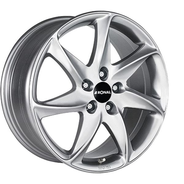Jante aluminium Ronal 16 pouces Noir Face Polie