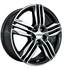 Jante aluminium Ronal 17 pouces Noir Brillant Face Polie